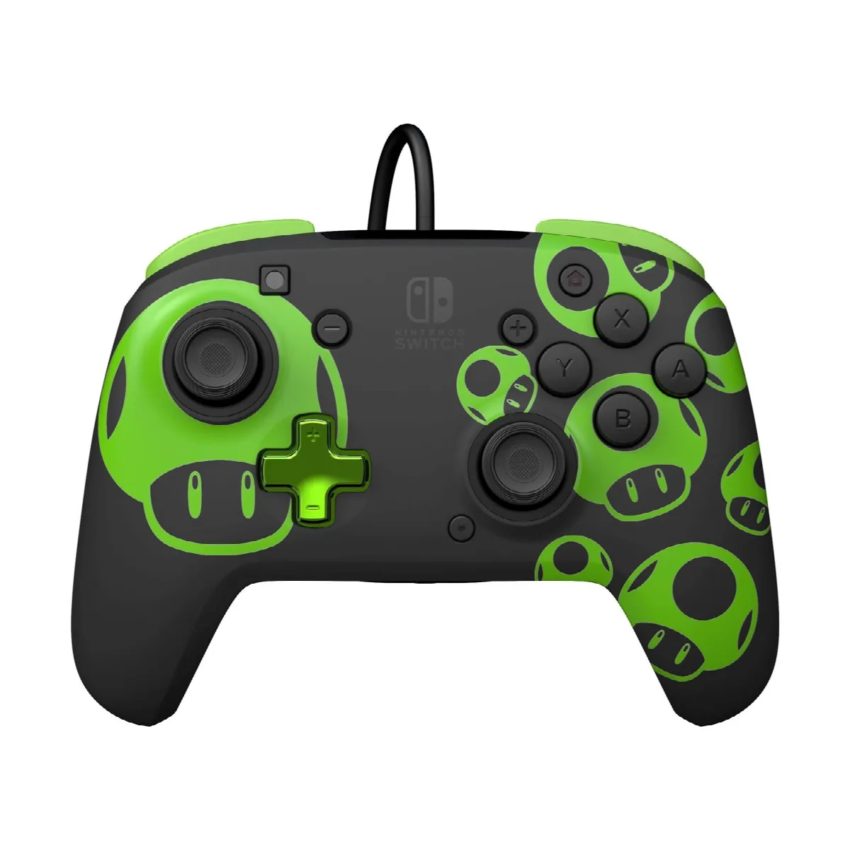 PDP: Rematch - Wired Controller Super Mario 1UP (Glows in the dark) [For Switch]