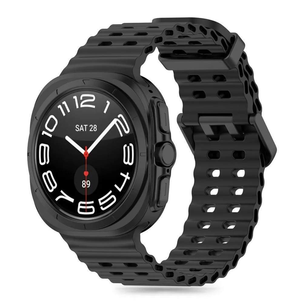 Tech-Protect Λουράκι για Galaxy Watch Ultra 47mm - Μαύρο