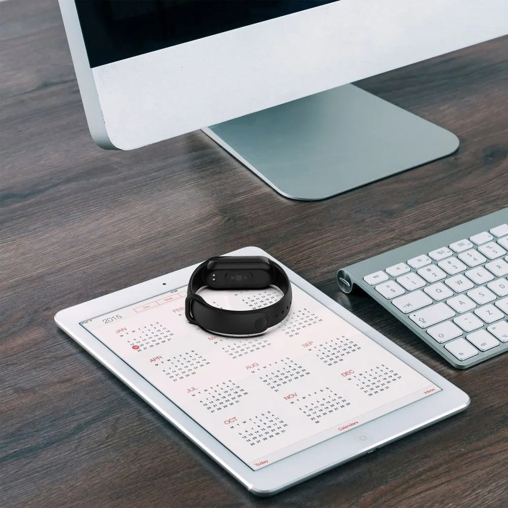 Tech-Protect Iconband Λουράκι Σιλικόνης με Pin για Smart Band 8 - Μαύρο – εικόνα 3