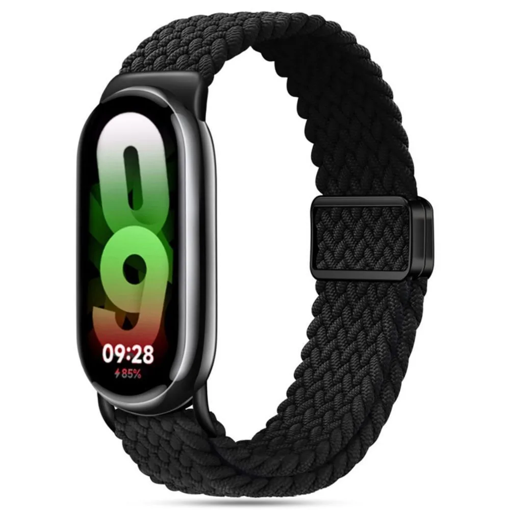 Tech-Protect NylonMag Λουράκι Υφασμάτινο για Xiaomi Smart Band 8 / 9 / NFC - Μαύρο