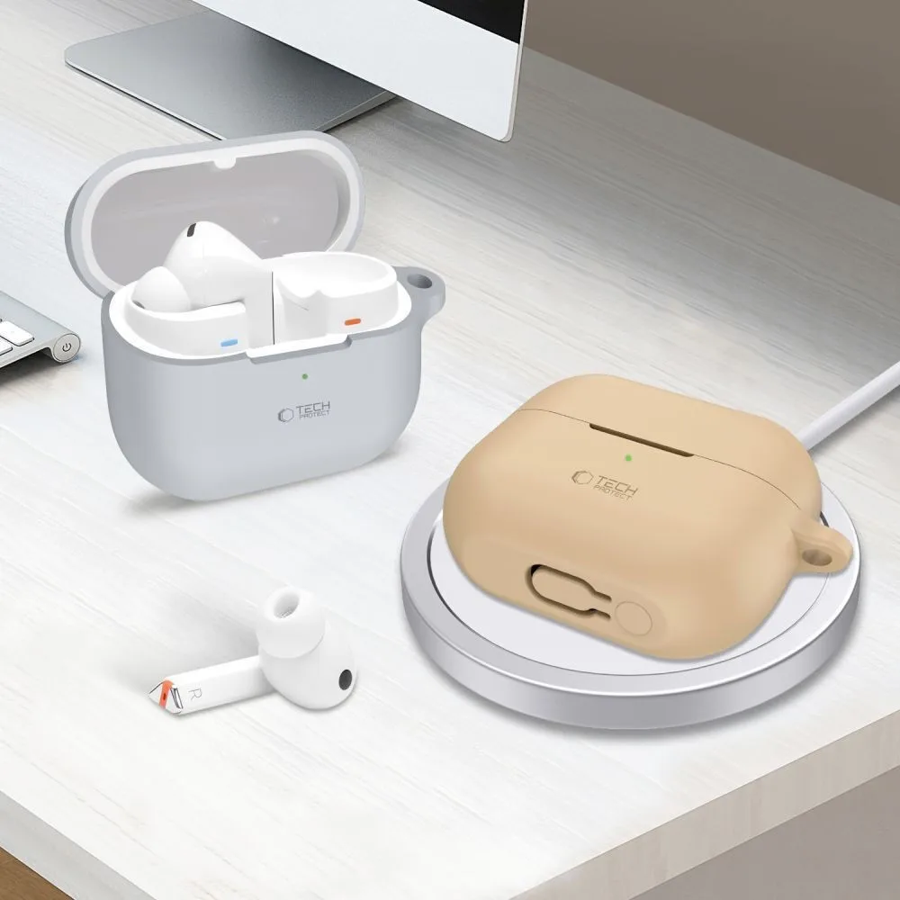 Tech-protect Silicone Θήκη για Samsung Galaxy Buds 3/3 Pro - Caffe Latte – εικόνα 3