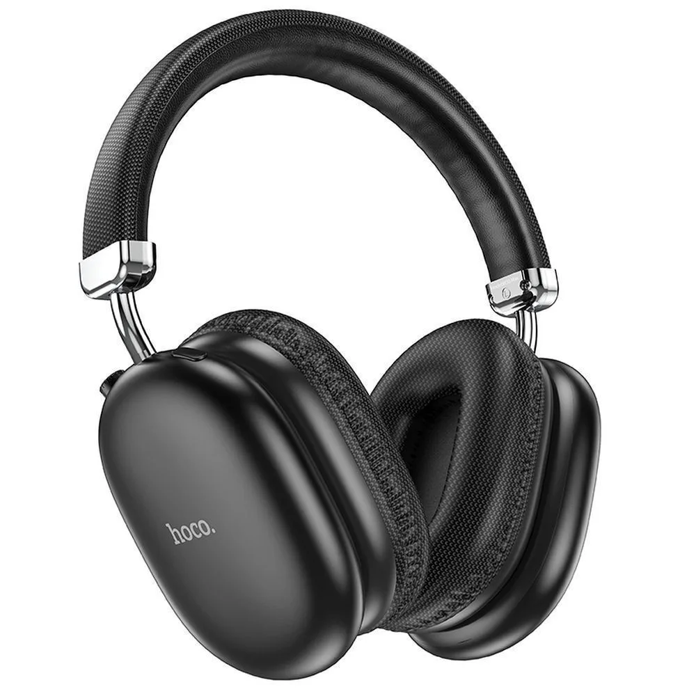 Hoco W35 Max Joy Ασύρματα / Ενσύρματα Over Ear Ακουστικά - Μαύρο