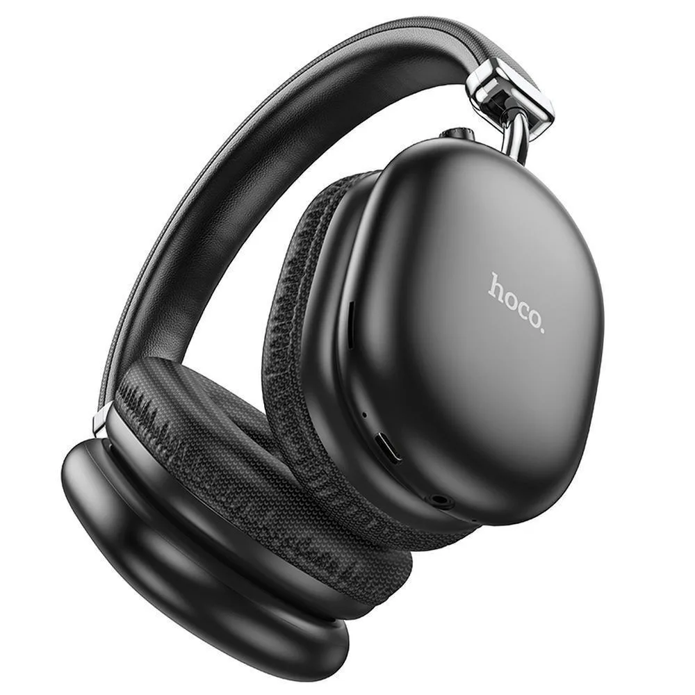 Hoco W35 Max Joy Ασύρματα / Ενσύρματα Over Ear Ακουστικά - Μαύρο – εικόνα 3