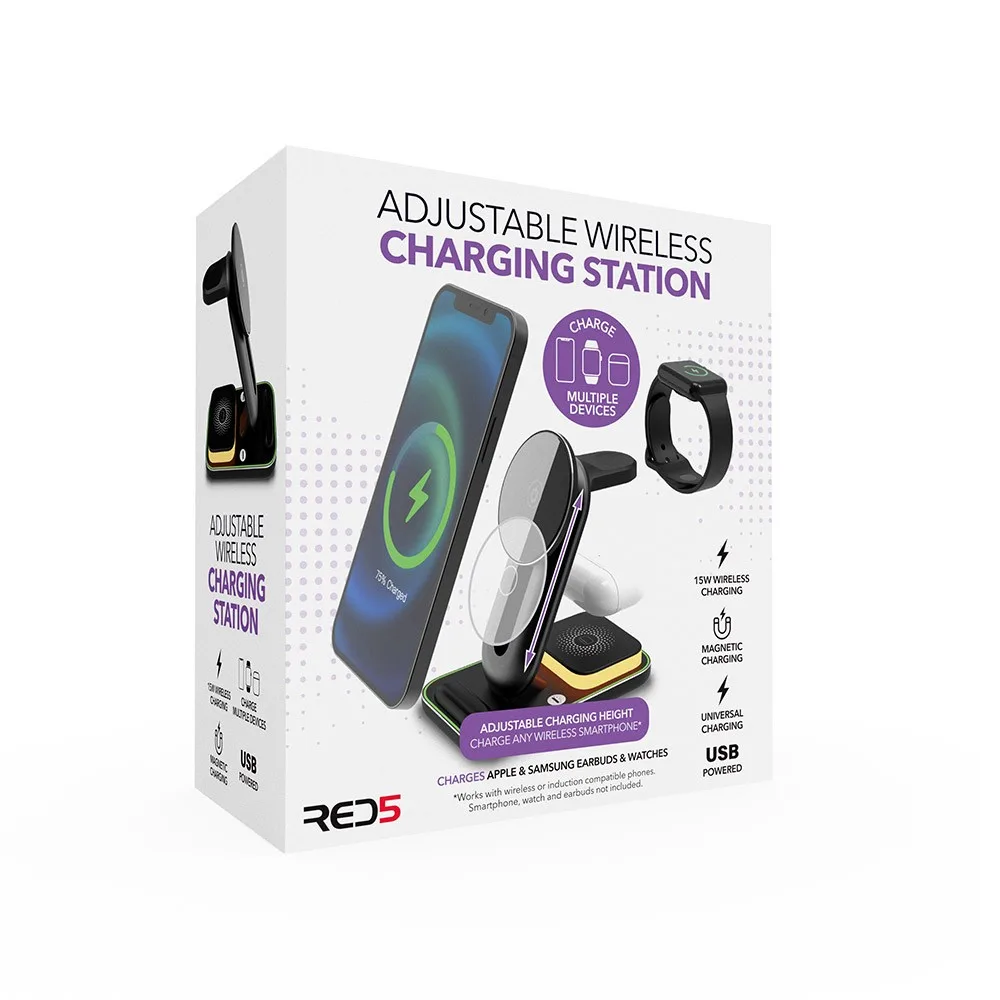 The Source – Adjustable Wireless Charging Station – Ρυθμιζόμενη Βάση Ασύρματης Φόρτισης – εικόνα 4