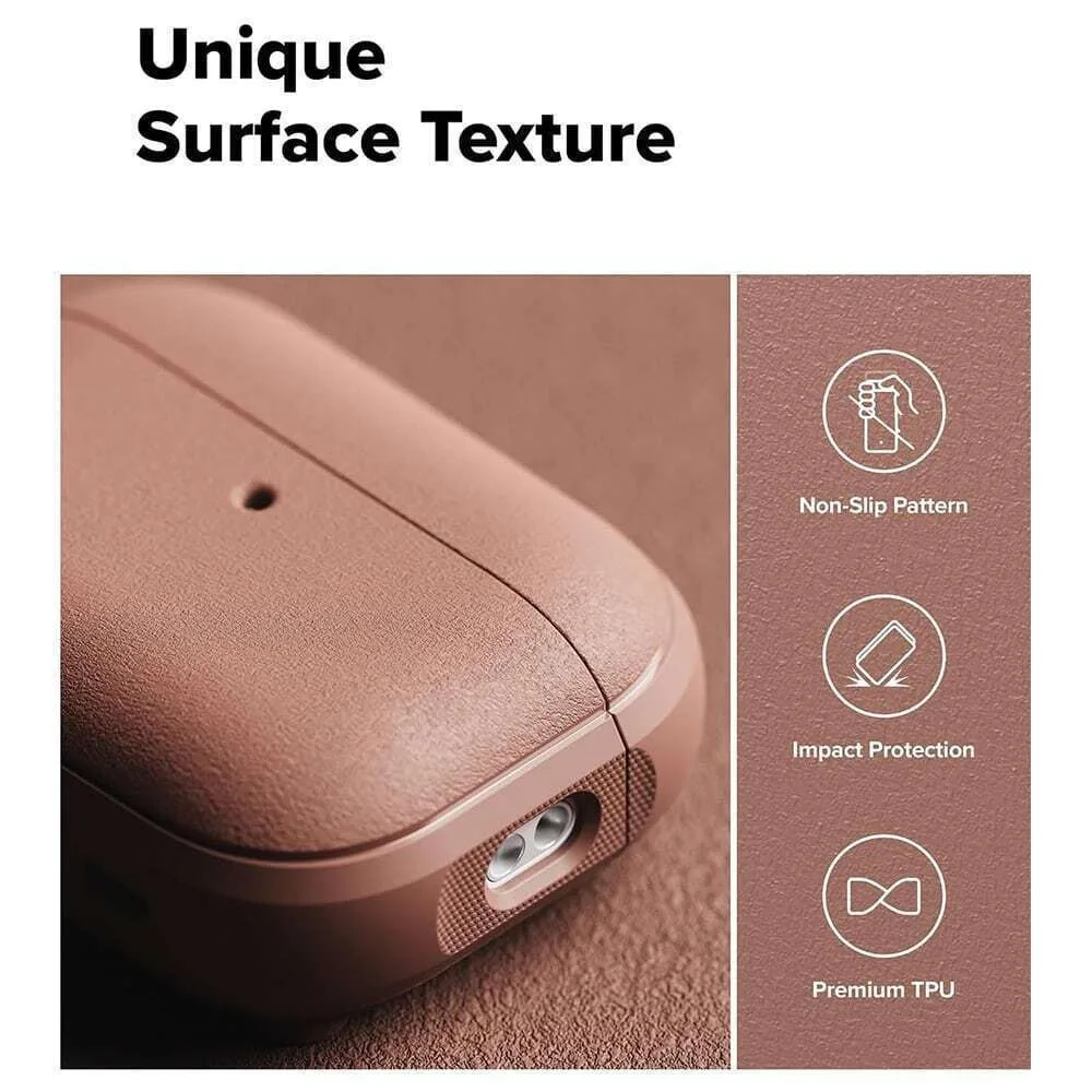 Ringke Onyx Magnetic Θήκη Σιλικόνης για Apple AirPods Pro 3 - Ροζ – εικόνα 3