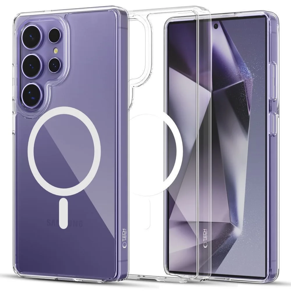 Tech-Protect Flexair Hybrid Θήκη Σιλικόνης για Samsung Galaxy S25 Ultra - Διάφανο