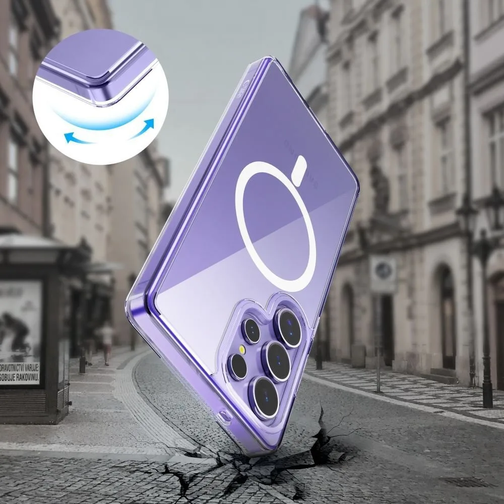 Tech-Protect Flexair Hybrid Θήκη Σιλικόνης για Samsung Galaxy S25 Ultra - Διάφανο – εικόνα 2
