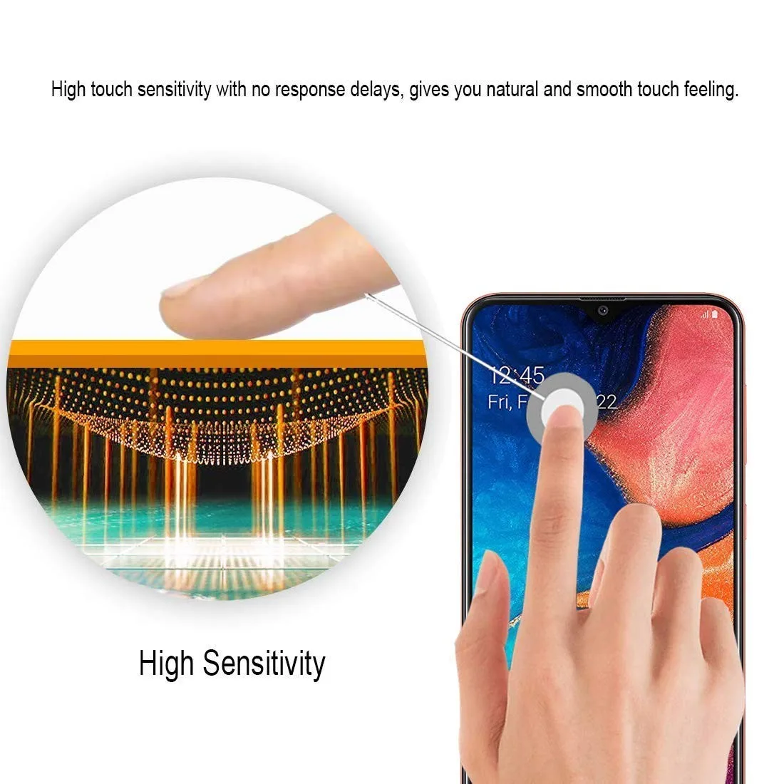 Tempered Glass 9H για Samsung A21s – εικόνα 3