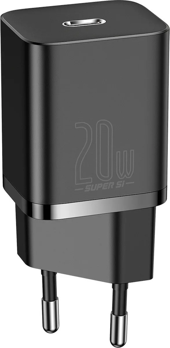 Φορτιστής BASEUS Si Quick Charger 1C 20W Type-C - Μαύρο