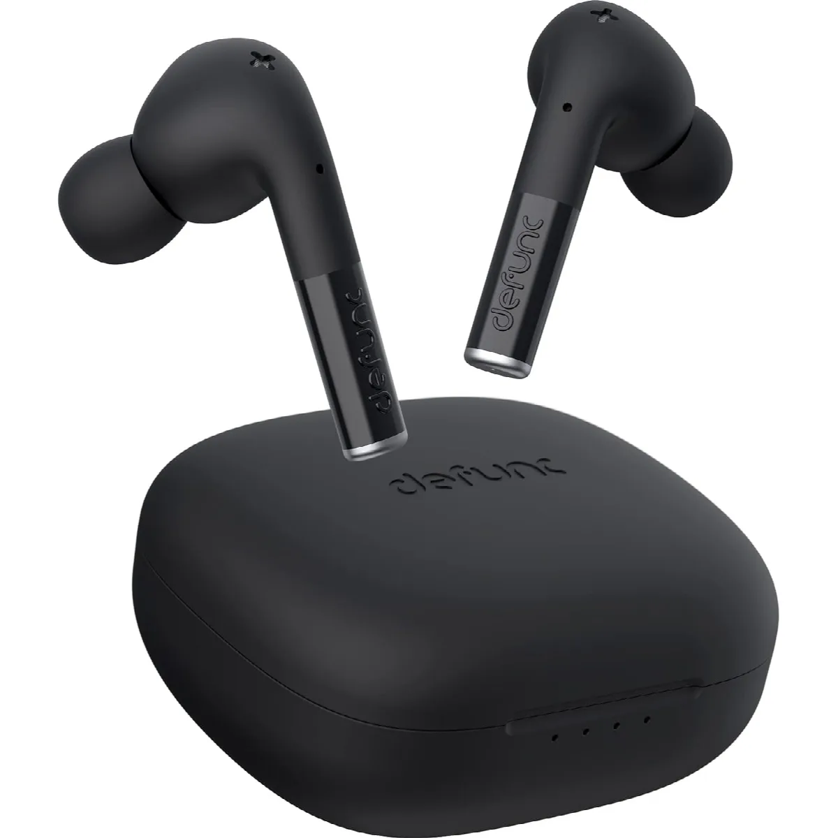 Defunc True Entertainment Bluetooth Ασύρματα Ακουστικά με Θήκη Φόρτισης - Μαύρο