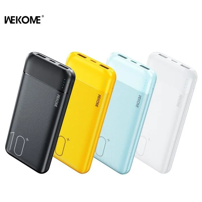 WK WP-01 Powerbank 10000mAh 12W - Μαύρο – εικόνα 3