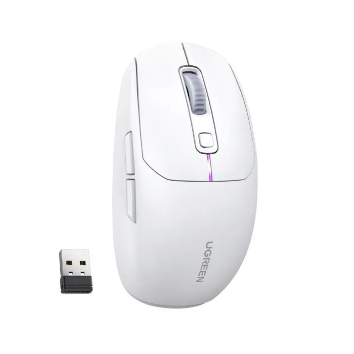Mouse Wireless 2.4 GHz & Bluetooth UGREEN MU103 White15629 – εικόνα 3