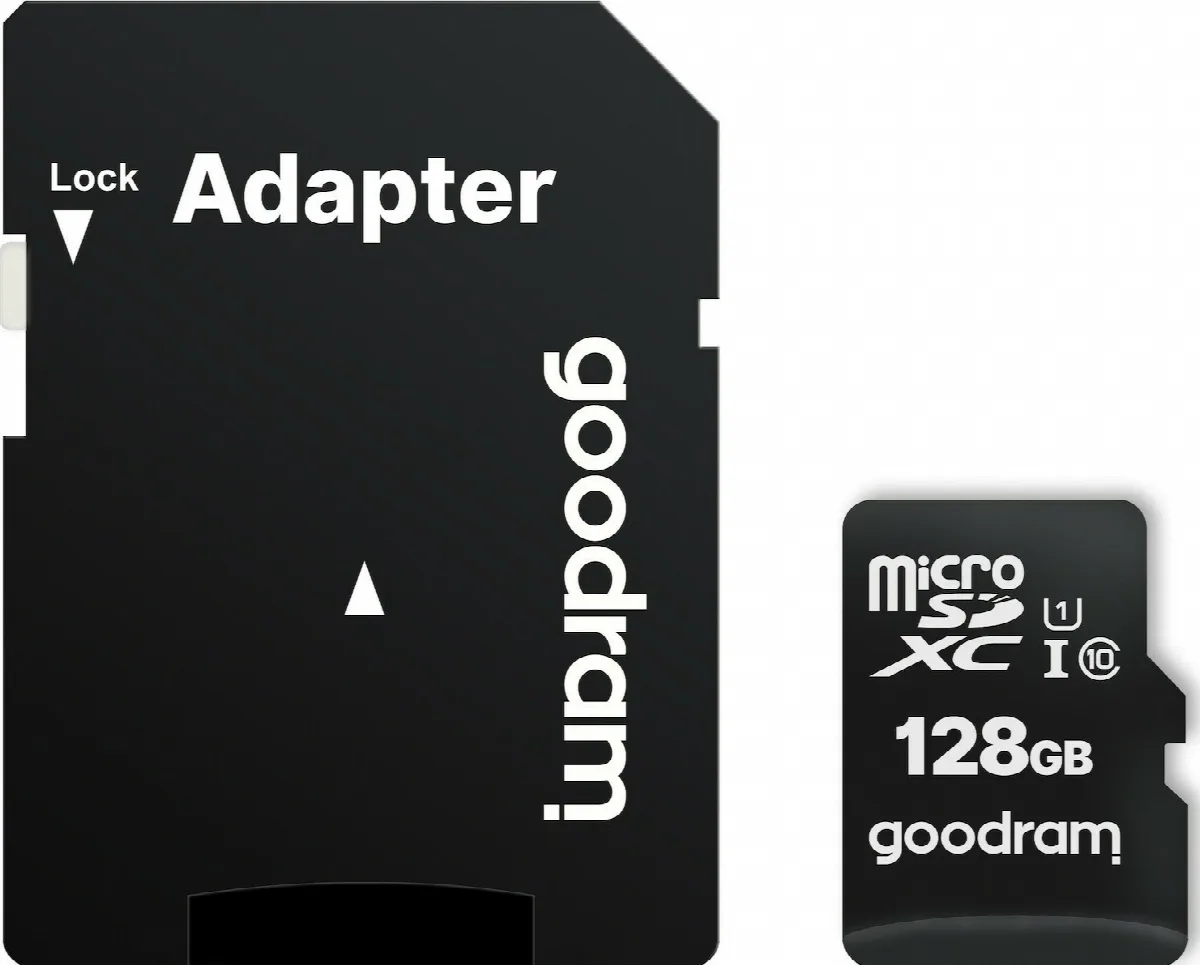 GoodRAM M1AA SDXC UHS-I U1 Κάρτα μνήμης 128GB με αντάπτορα