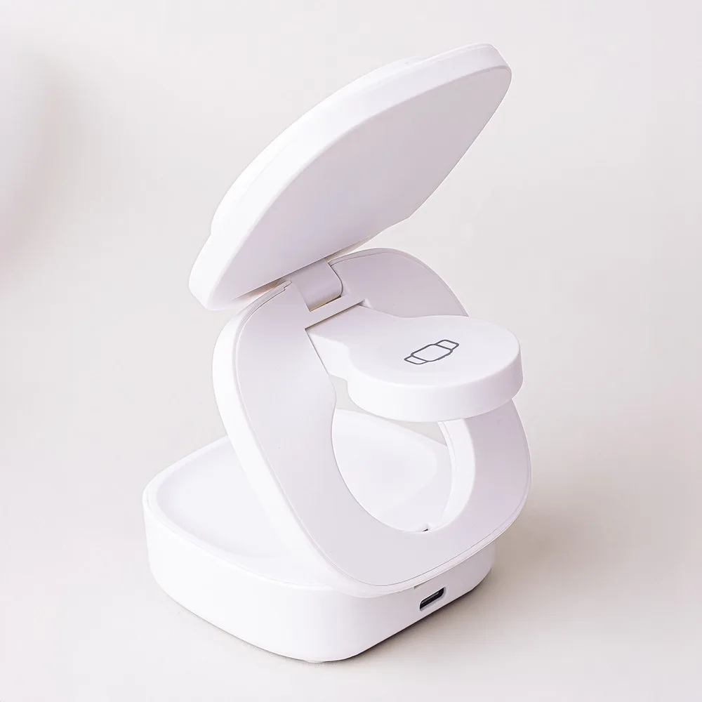 Maxlife (MXWC-06) Μαγνητικός Ασύρματος Φορτιστής 3 σε 1 Μέγιστης Ισχύος 15W - Λευκό – εικόνα 2