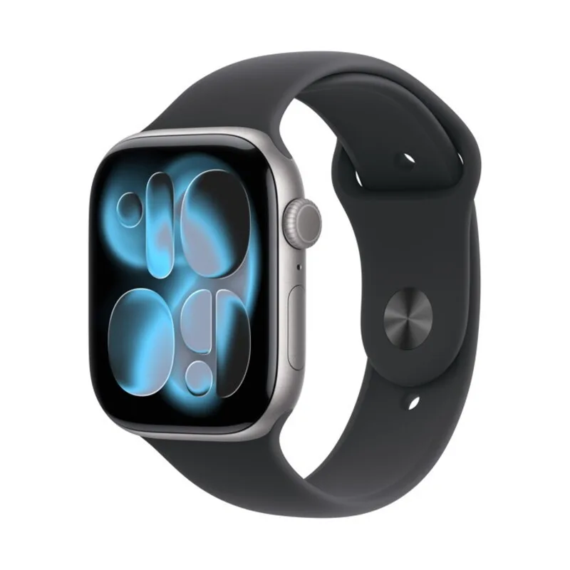 Apple Watch Series 11 GPS + Cellular Space Grey Aluminium 42mm - Black Sport Band (M/L) – εικόνα 2