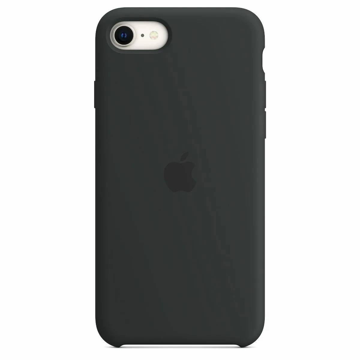 Apple Silicone Case Back Cover για iPhone SE - Midnight