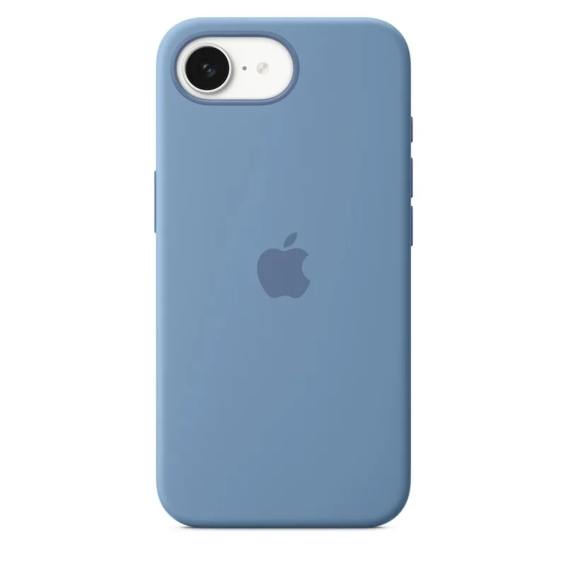 Apple Silicone Case Back Cover για iPhone 16e - Μπλε