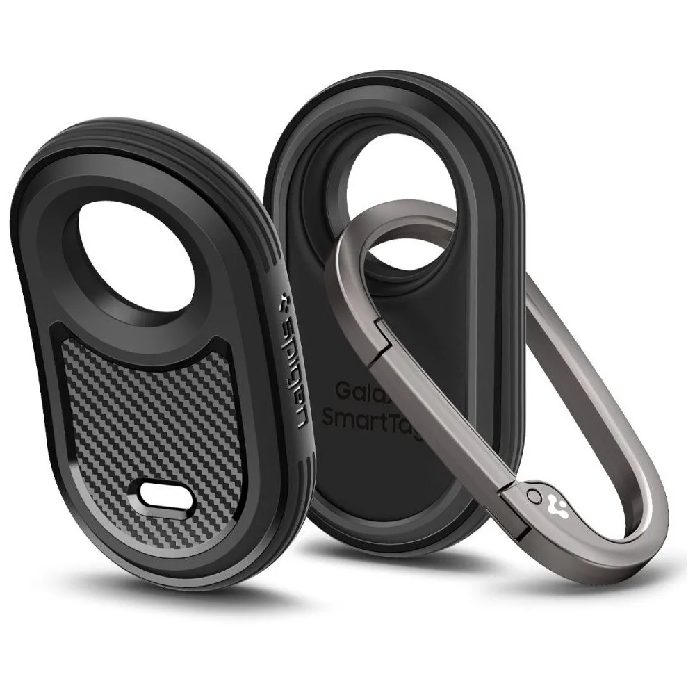 Spigen Rugged Armor Θήκη / Μπρελόκ Samsung Galaxy SmartTag2 - Matte Black