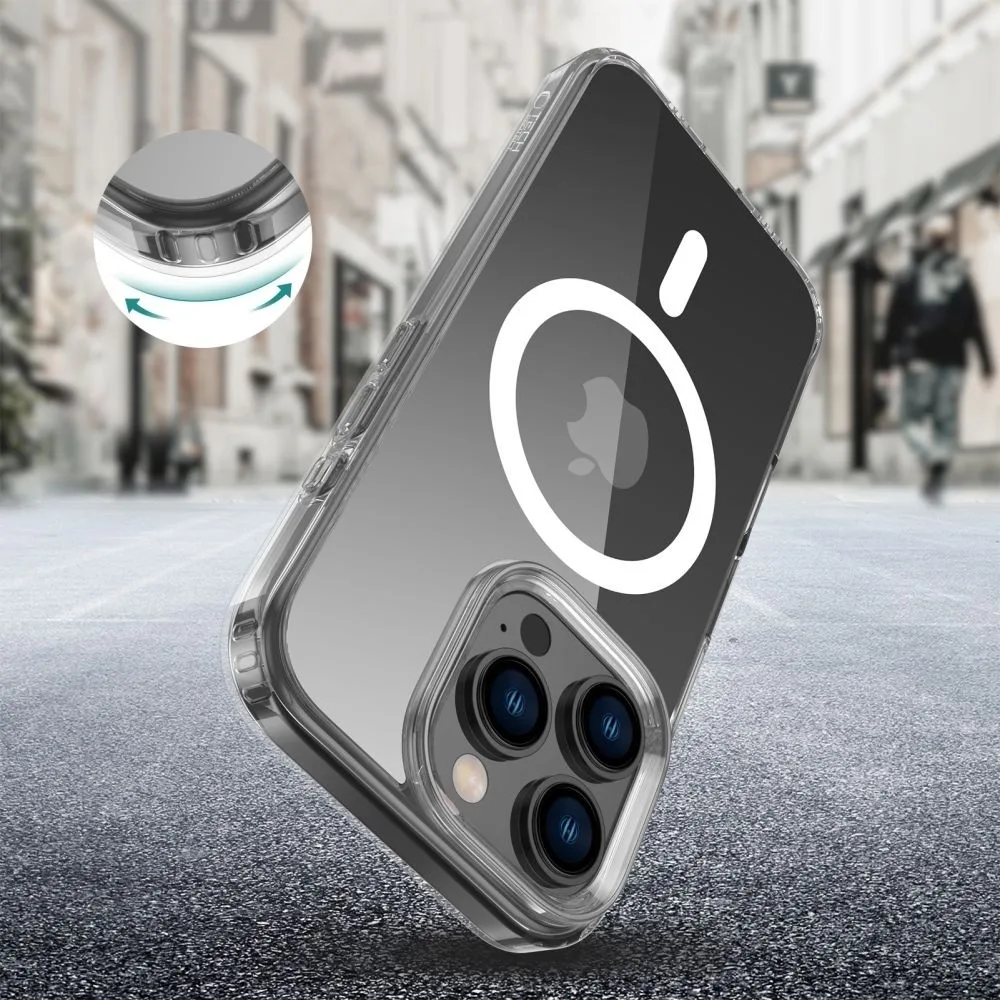 Tech-Protect Flexair Hybrid Θήκη Σιλικόνης για Apple iPhone 16 Pro - Διάφανο – εικόνα 2