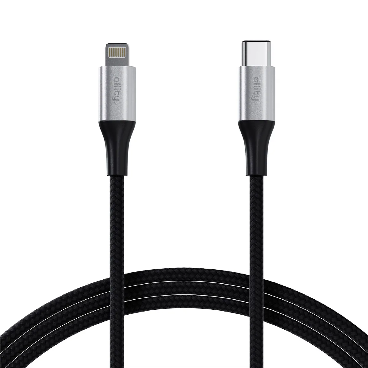 Καλώδιο Allity AUC-01 USB-c - lightning 2,0 m 27W μαύρο – εικόνα 4