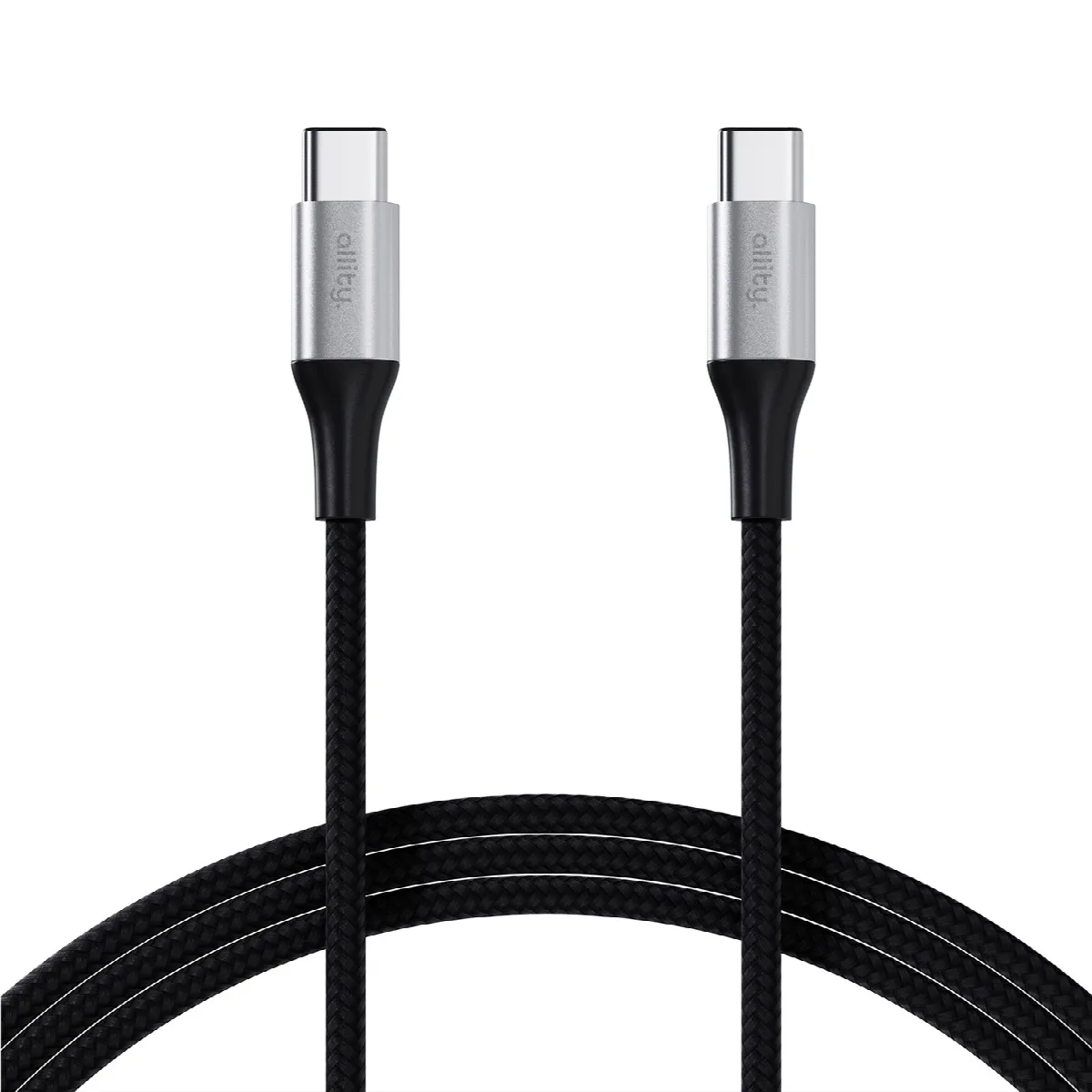Καλώδιο Allity AUC-01 USB-c - USB-c 2,0 m 100W μαύρο – εικόνα 4