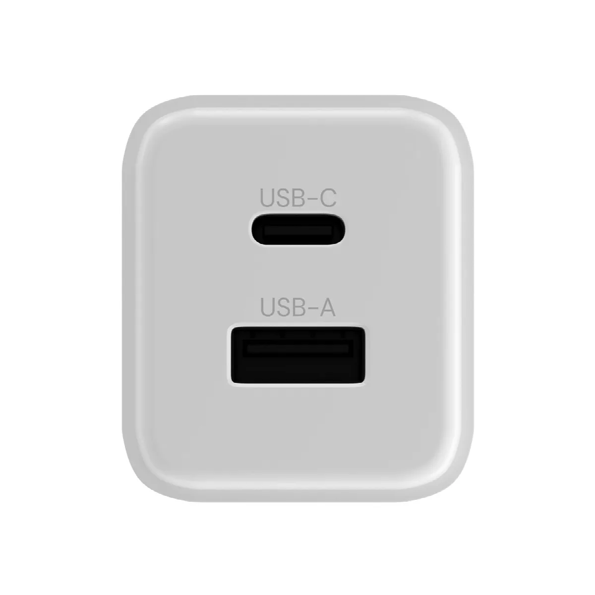Φορτιστής τοίχου Allity GaN PD QC ATC-01-45WAC 1x USB-c 1x USB-a 45W λευκός – εικόνα 2