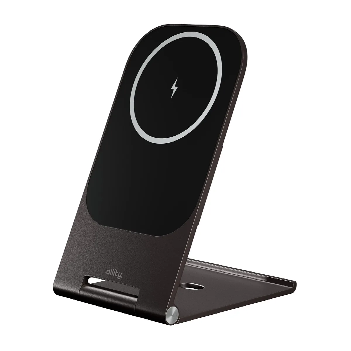 Ασύρματος φορτιστής Allity AWC-200-15WMS 15W γραφίτης – εικόνα 4