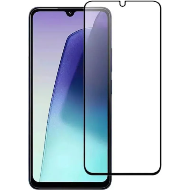 3D Tempered Glass Full Cover & Full Glue για Xiaomi Redmi 15C - Μαύρο