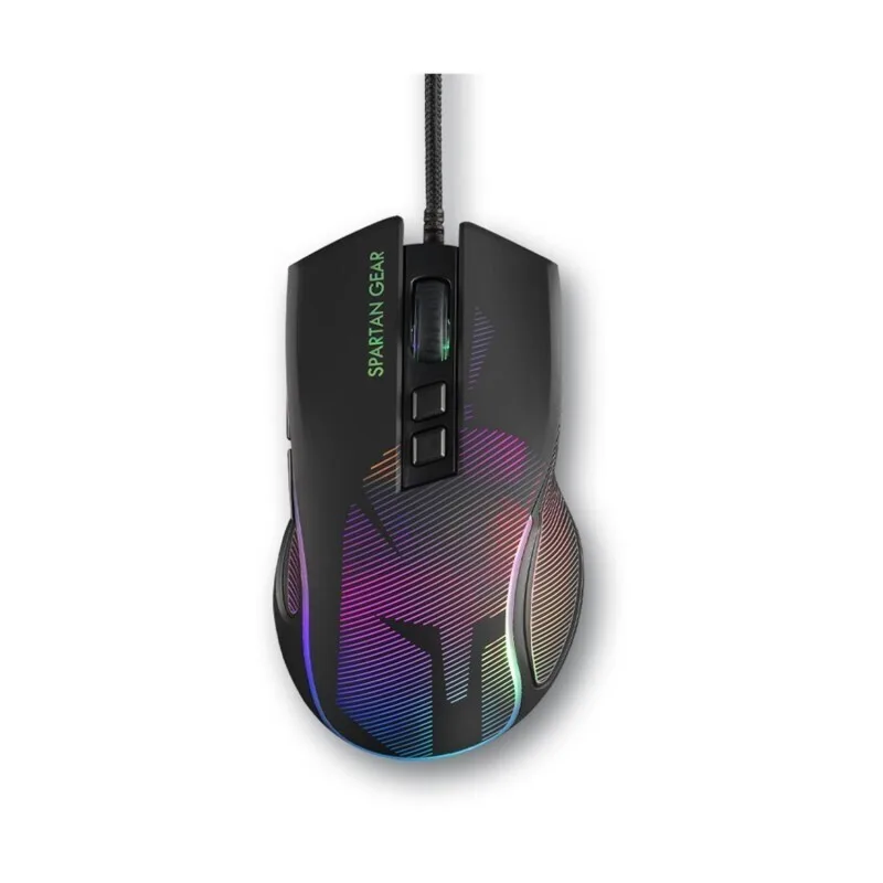 Spartan Gear - Agis RGB Wired Gaming Ποντίκι 12800 DPI - Μαύρο