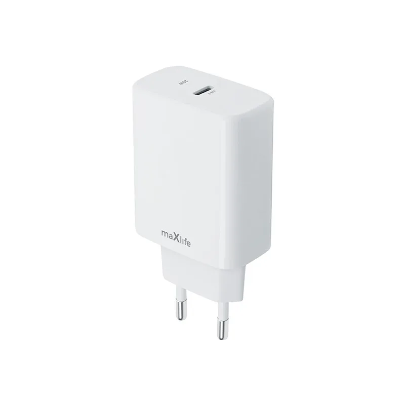Maxlife MXTC-10-20C PD QC charger 1x USB-C 20W white -