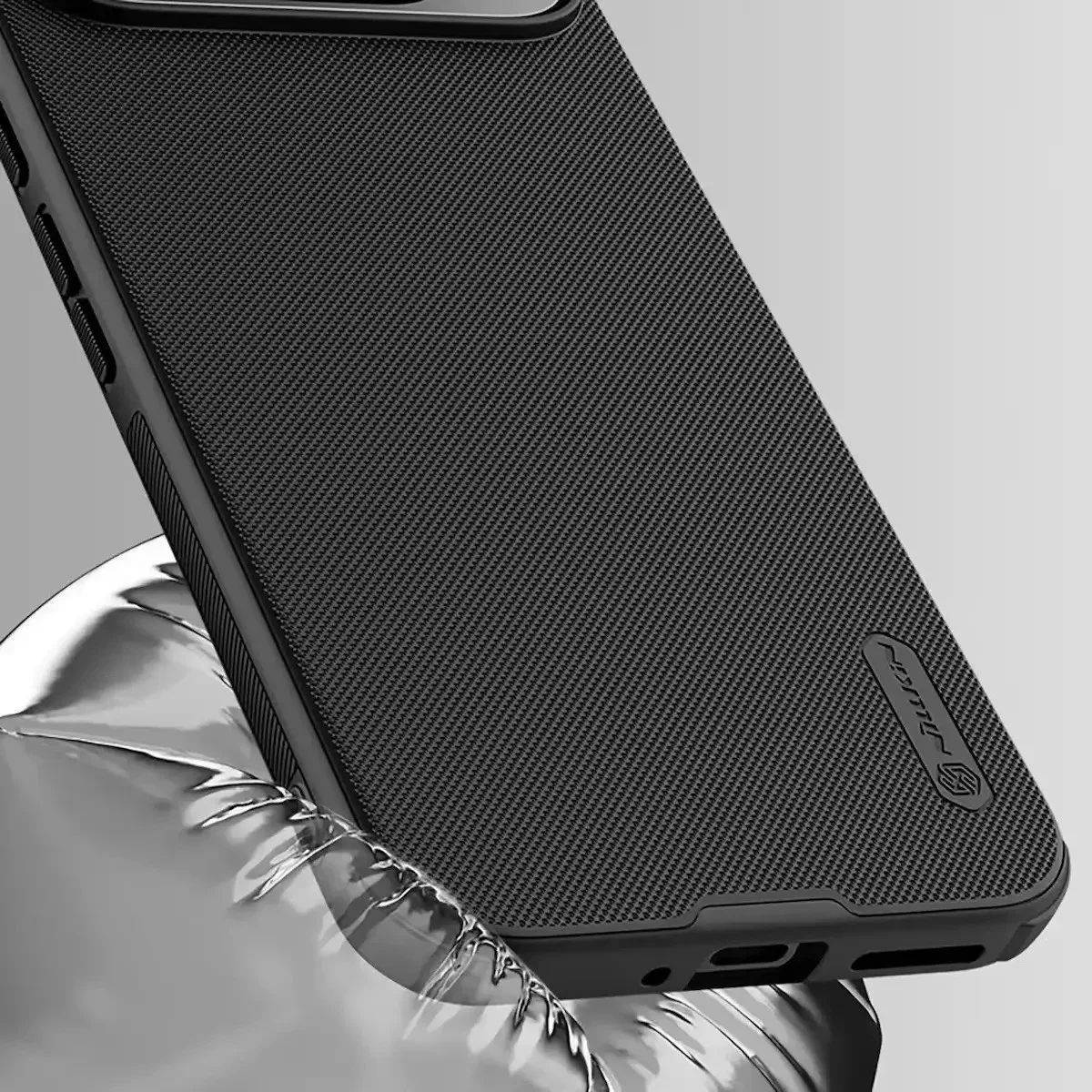 Θήκη Nillkin Super Frosted Shield Pro Magnetic Back Cover Σιλικόνης / Πλαστικό για Google Pixel 9 / 9 Pro - Μαύρο – εικόνα 2