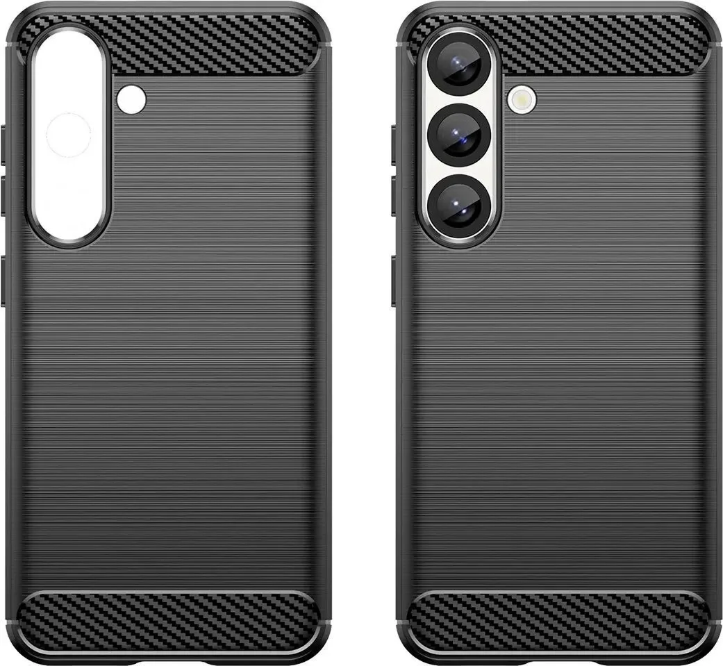 Θήκη Hurtel Carbon Back Cover Σιλικόνης για OnePlus 10 Pro - Μαύρο – εικόνα 3