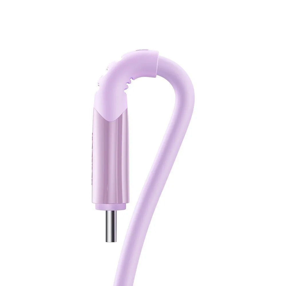 Joyroom S-A59 Vibrant Series USB 2.0 Καλώδιο USB-C male - USB-C 60W 1.2m - Μωβ – εικόνα 2
