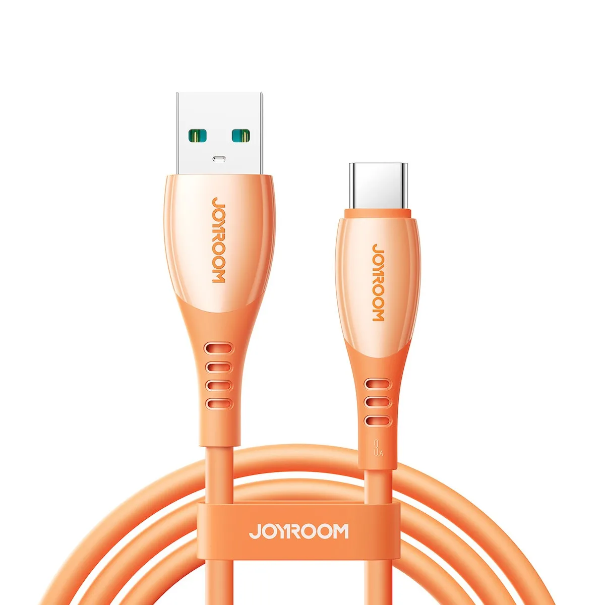 Joyroom S-A59 Vibrant Series USB 2.0 Καλώδιο USB-C male - USB-A 3A 1.2m - Πορτοκαλί