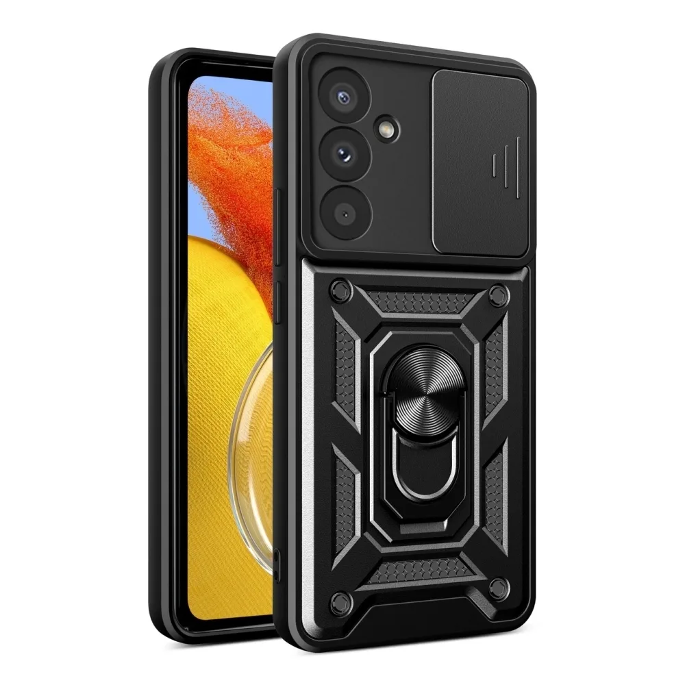 Hurtel Hybrid Back Cover Σιλικόνης / Πλαστικό για Samsung Galaxy A57 5G - Μαύρο