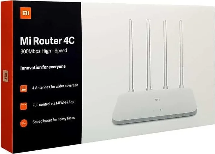 Xiaomi Mi Router 4C Ασύρματο Router Wi‑Fi 4 με 2 Θύρες - Λευκό – εικόνα 4