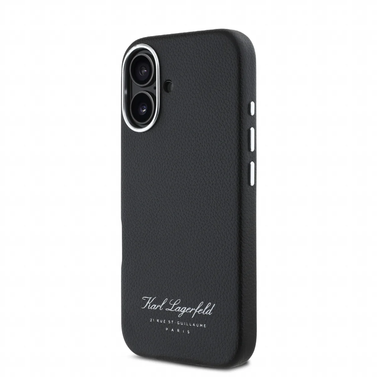 Karl Lagerfeld “Rue St.Guillaume Logo Collection” Θήκη προστασίας από σιλικόνη – iPhone 16 Μαύρο – KLHCP16SPGWCMKHK – εικόνα 4