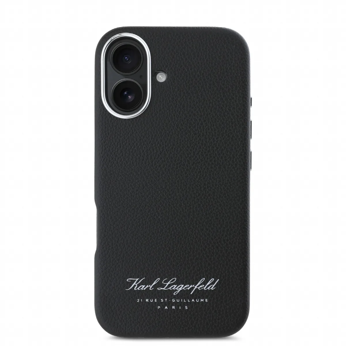 Karl Lagerfeld “Rue St.Guillaume Logo Collection” Θήκη προστασίας από σιλικόνη – iPhone 16 Μαύρο – KLHCP16SPGWCMKHK – εικόνα 3