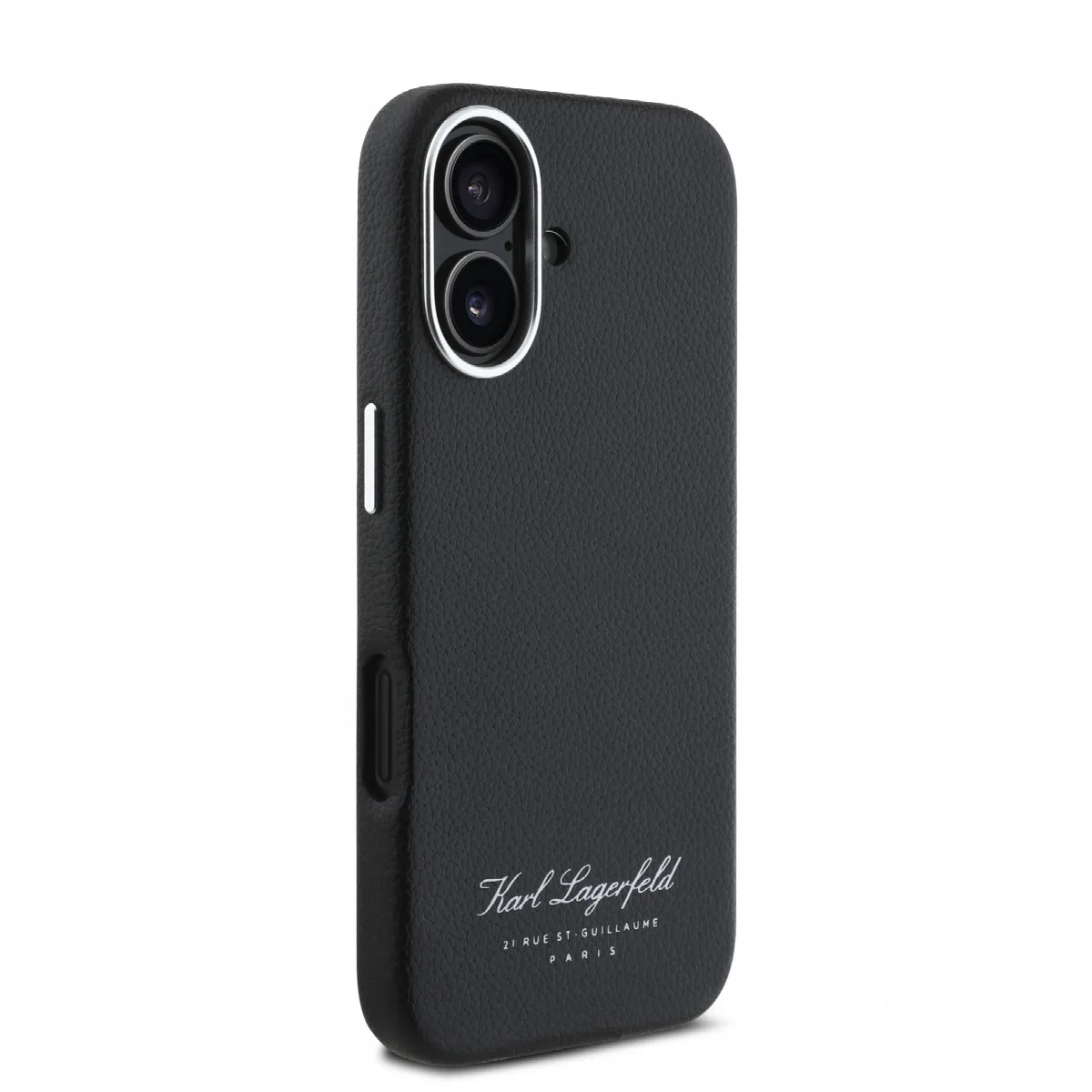 Karl Lagerfeld “Rue St.Guillaume Logo Collection” Θήκη προστασίας από σιλικόνη – iPhone 16 Μαύρο – KLHCP16SPGWCMKHK – εικόνα 2