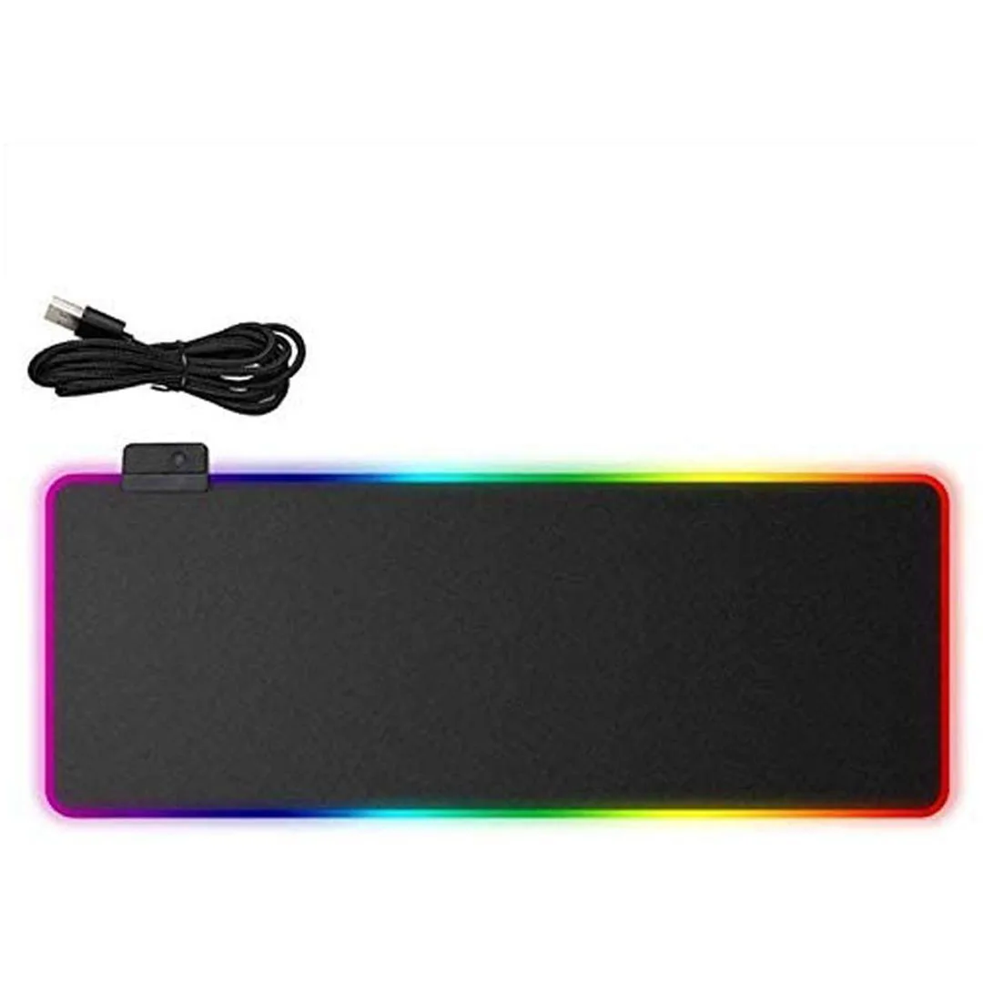 Spartan Gear Ares Gaming Mouse Pad XXL (800mm) με RGB Φωτισμό - Μαύρο – εικόνα 2