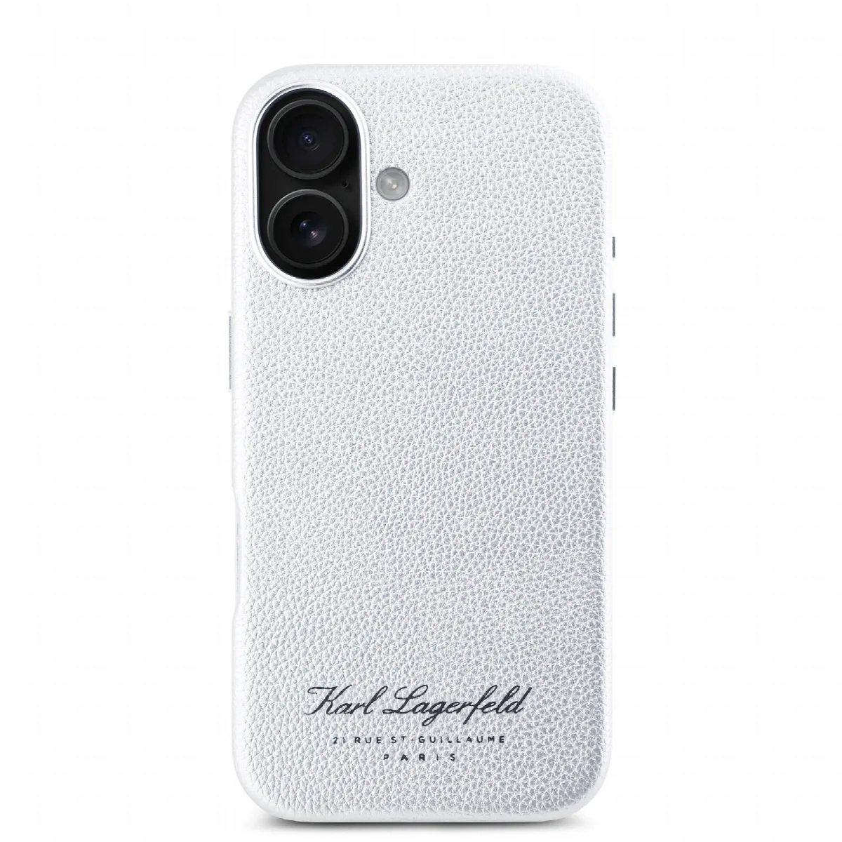 Karl Lagerfeld “Rue St.Guillaume Logo Collection” Θήκη προστασίας από σιλικόνη – iPhone 16 Γκρι – εικόνα 3