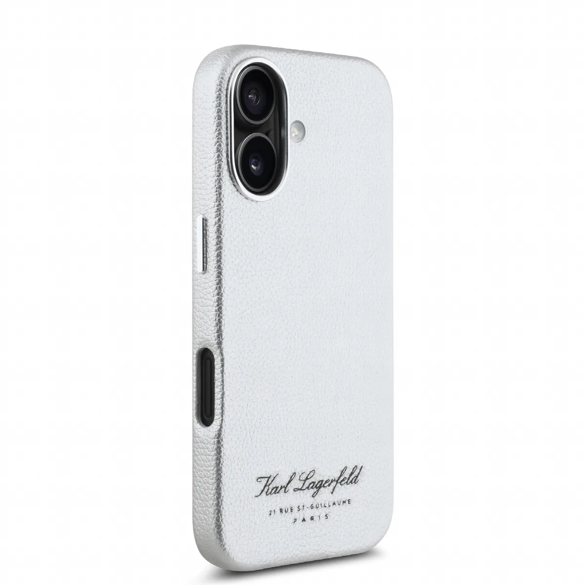 Karl Lagerfeld “Rue St.Guillaume Logo Collection” Θήκη προστασίας από σιλικόνη – iPhone 16 Γκρι – εικόνα 2