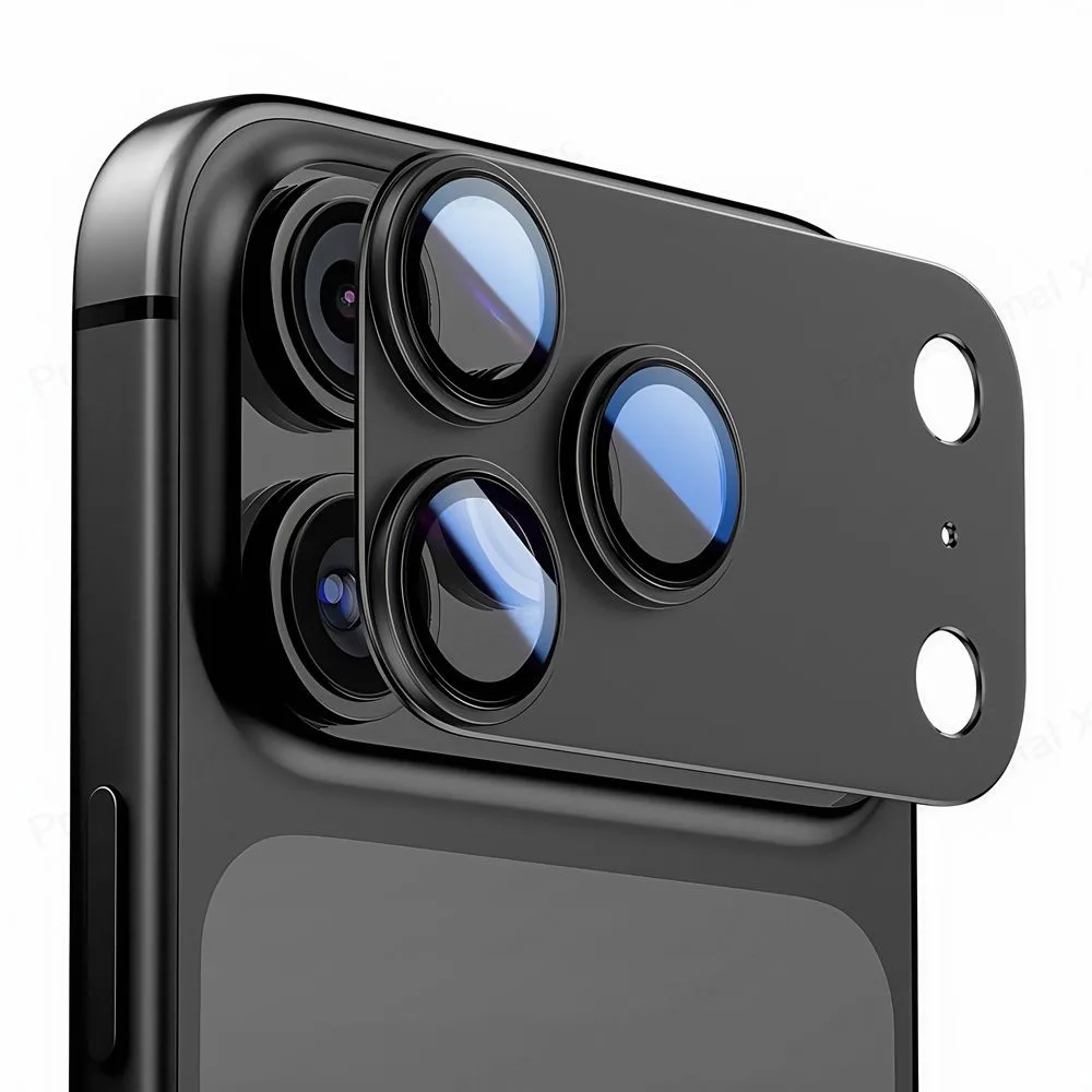 Tech-Protect Camfull Fit+ Προστασία Κάμερας για το iPhone 17 Pro Max - Μαύρο – εικόνα 3