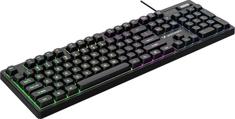 Wozinsky WKG-200 Gaming Πληκτρολόγιο με RGB φωτισμό US - Μαύρο – εικόνα 5