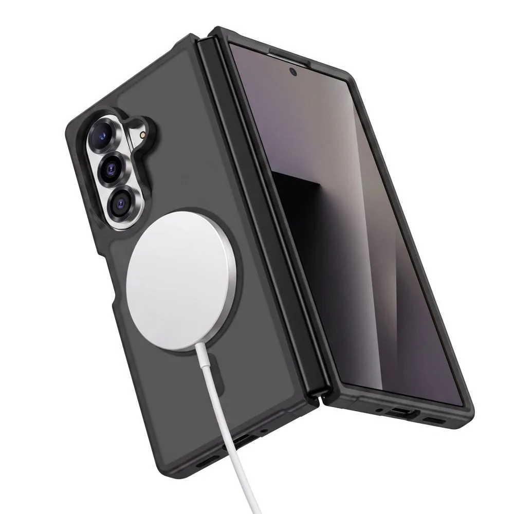Tech-Protect Magmat Back Cover TPU-PC για Samsung Galaxy Z Fold 7 / Fold 8 Ultra - Matte Black – εικόνα 4