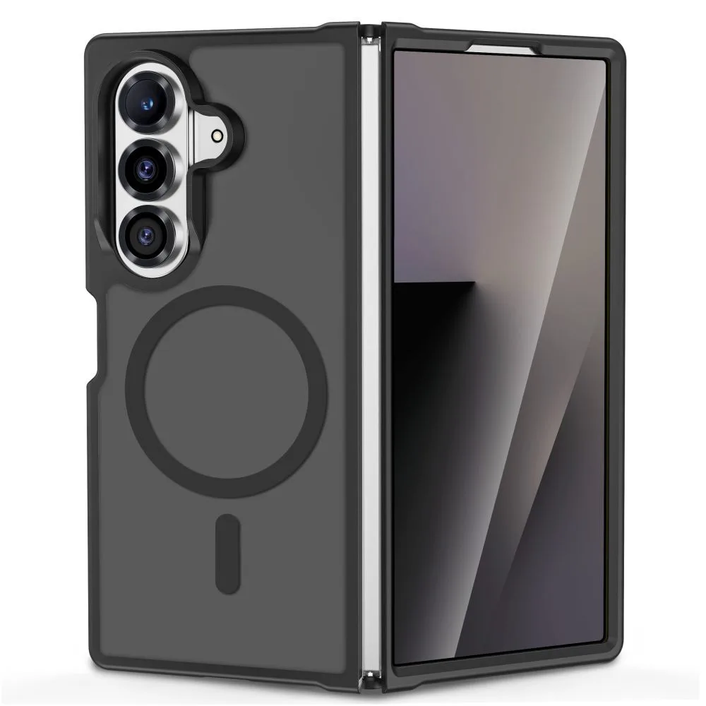 Tech-Protect Magmat Back Cover TPU-PC για Samsung Galaxy Z Fold 7 / Fold 8 Ultra - Matte Black