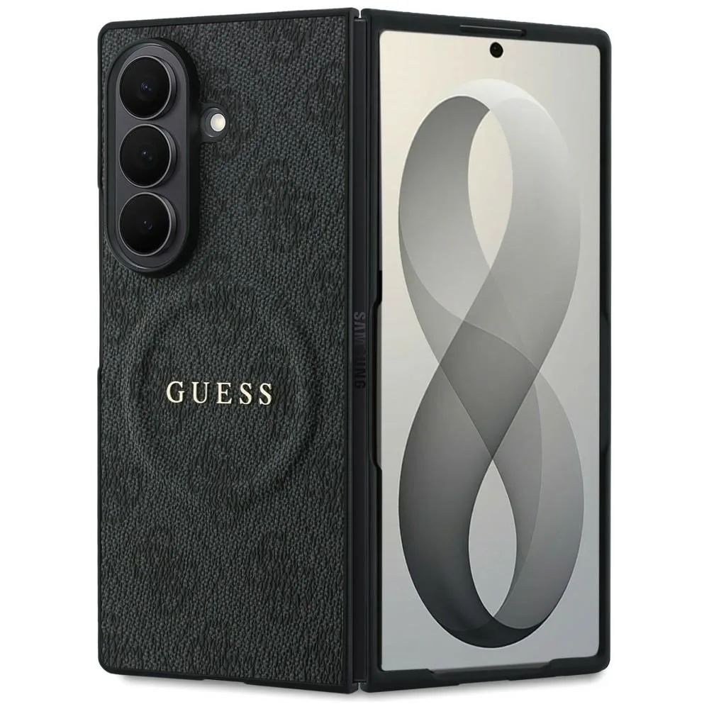 Guess 4g Classic Magsafe Back Cover Πλαστικό / Σιλικόνης για Samsung Galaxy Z Fold8 Ultra - Μαύρο