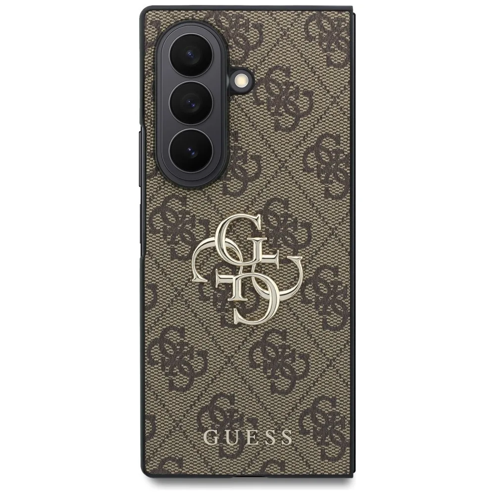 Guess Big 4g Logo Back Cover Πλαστικό / Σιλικόνης για Samsung Galaxy Z Fold8 Ultra - Καφέ – εικόνα 4