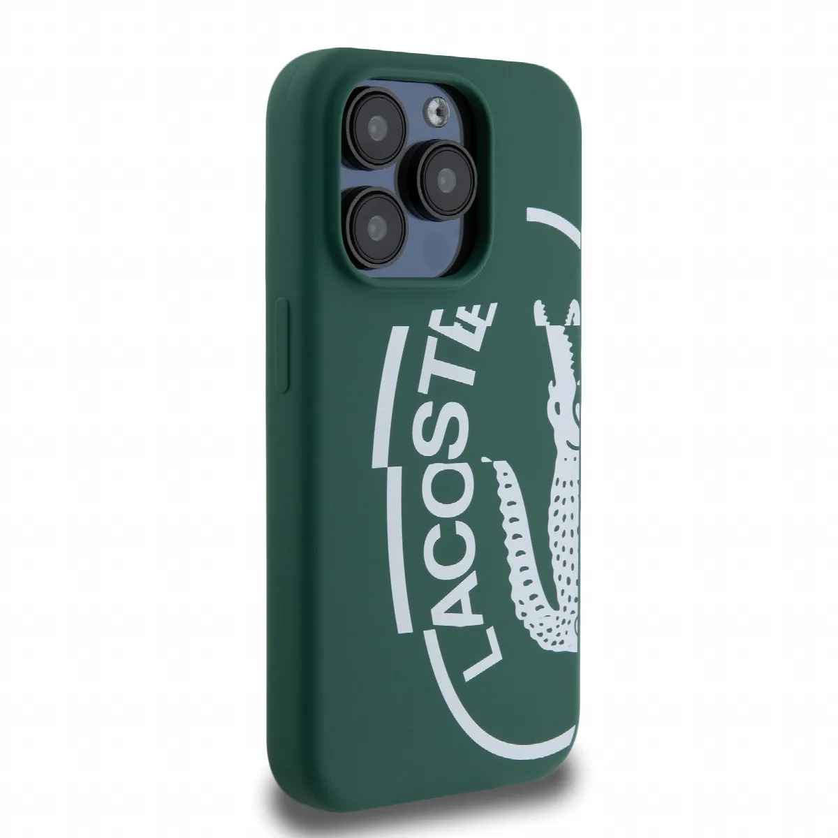 Lacoste Oval Logo Hard Case Θήκη προστασίας από Σιλικόνη για iPhone 15 Pro Πράσινο/Λευκό – εικόνα 2
