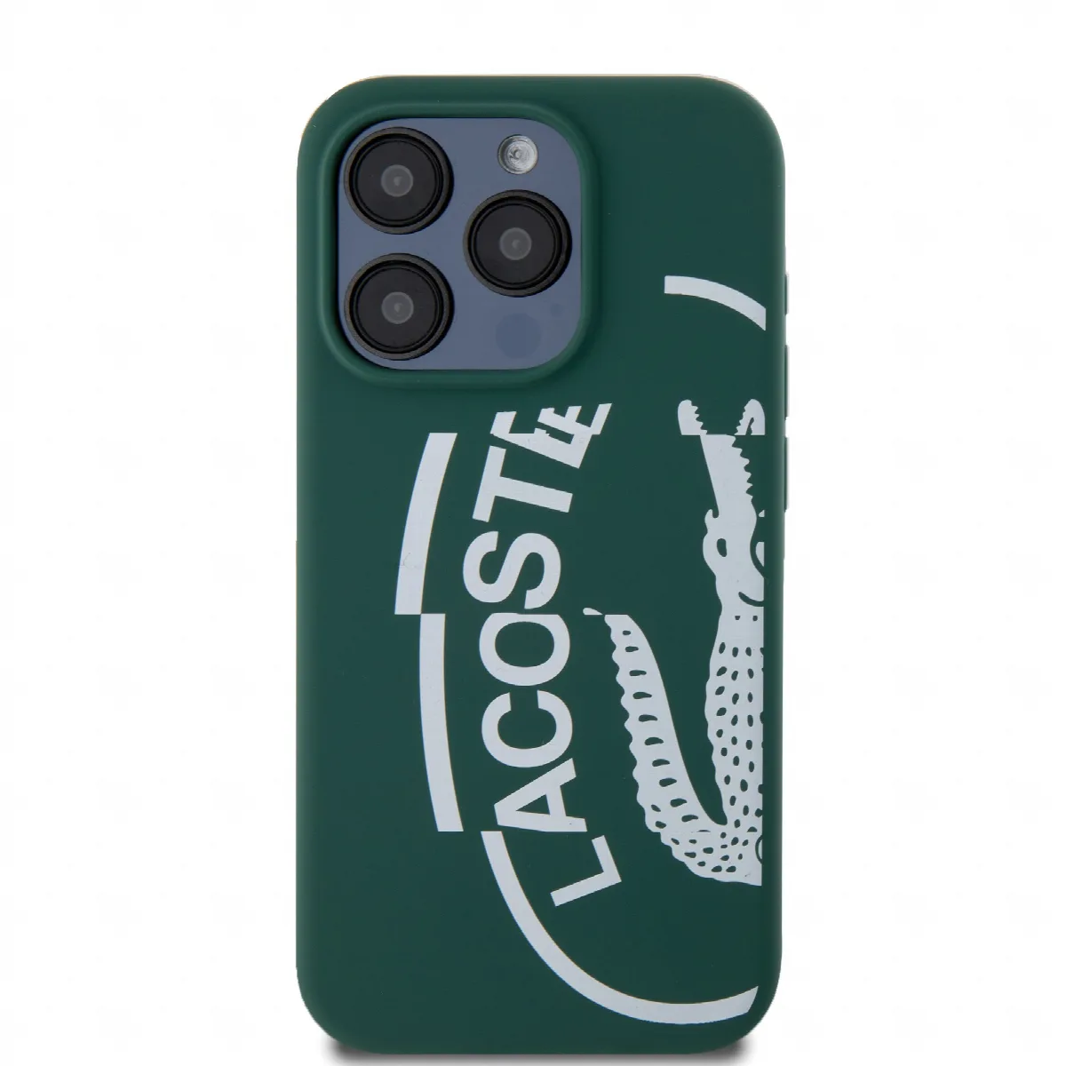 Lacoste Oval Logo Hard Case Θήκη προστασίας από Σιλικόνη για iPhone 15 Pro Πράσινο/Λευκό – εικόνα 3